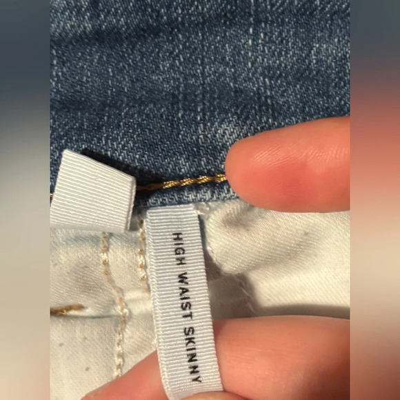 LOFT plus Womens high waist skinny jeans size 20 - Picture 7 of 8